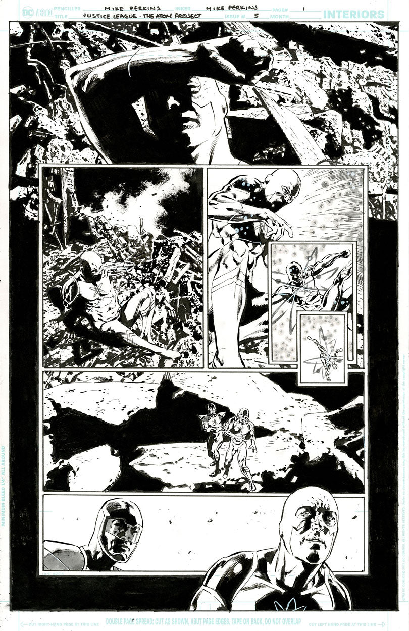 Justice League: The Atom Project #5 p.01 - The Two Atoms!