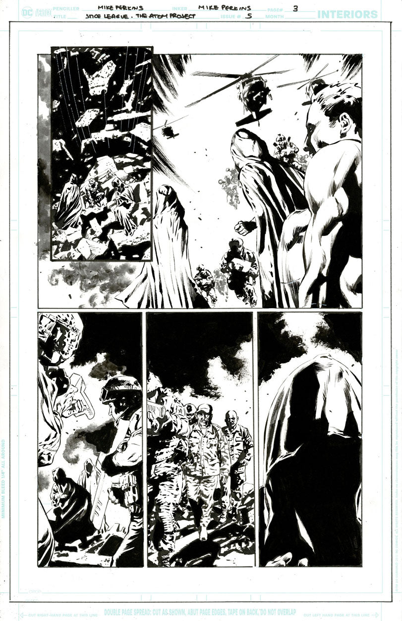 Justice League: The Atom Project #5 p.03 - Captain Atom & Inferno!