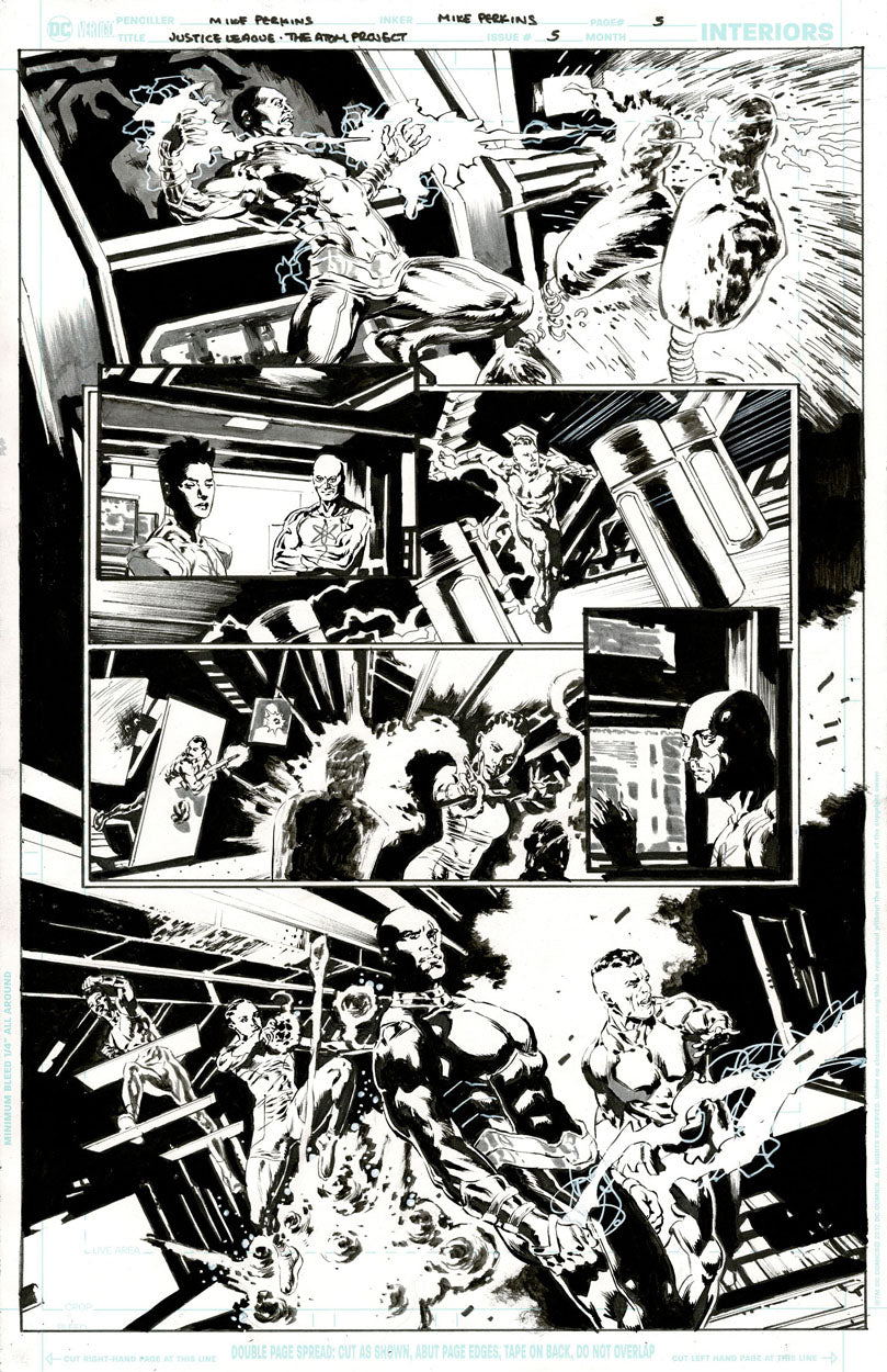 Justice League: The Atom Project #5 p.05 - Atom Project Experiments!