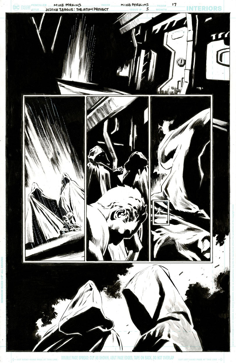 Justice League: The Atom Project #5 p.17 - Inferno & Captain Atom!