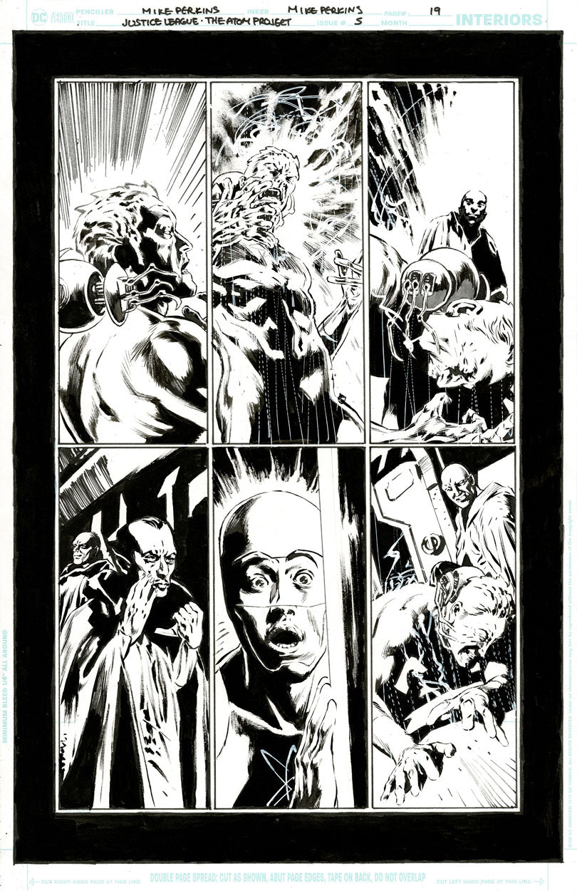Justice League: The Atom Project #5 p.19 - Inferno's Identity Revealed!