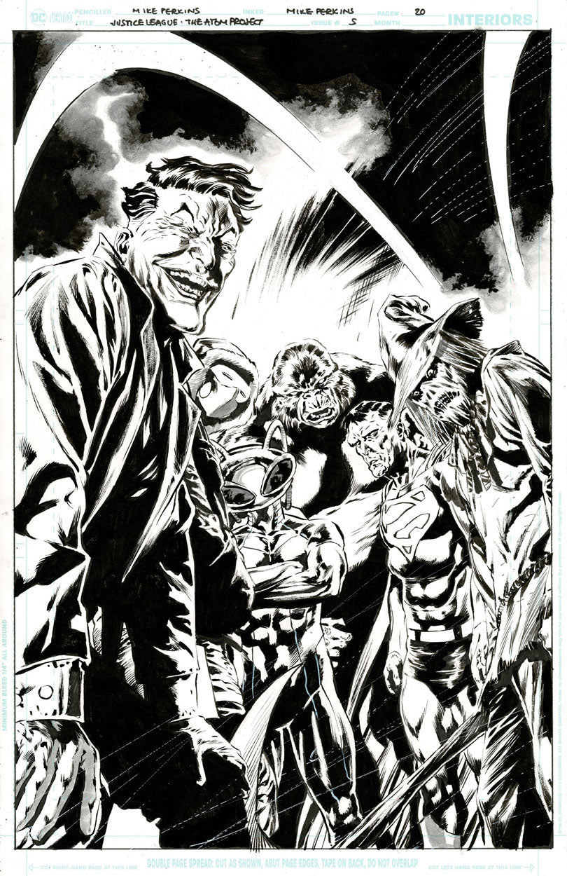 Justice League: The Atom Project #5 p.20 - Legion of Doom Splash!