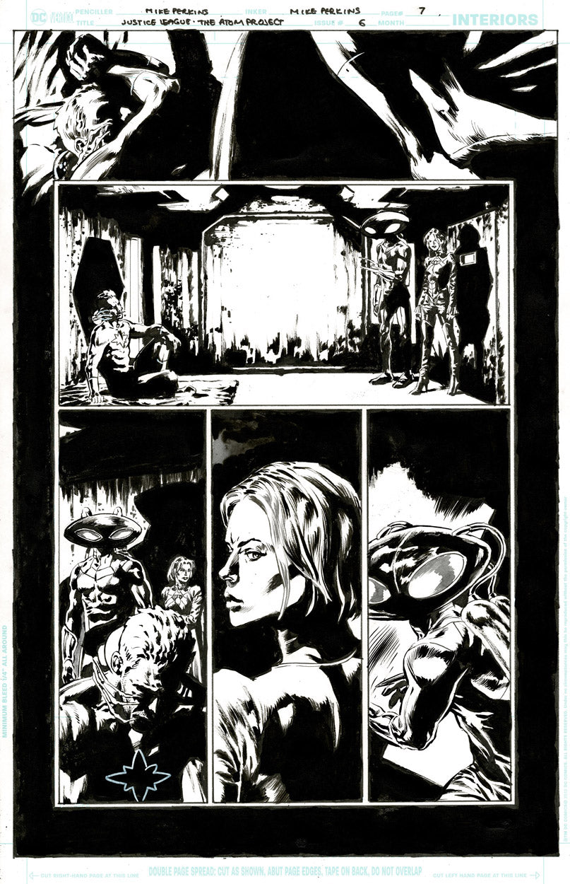 Justice League: The Atom Project #6 p.07 - Black Manta & Pythoness!