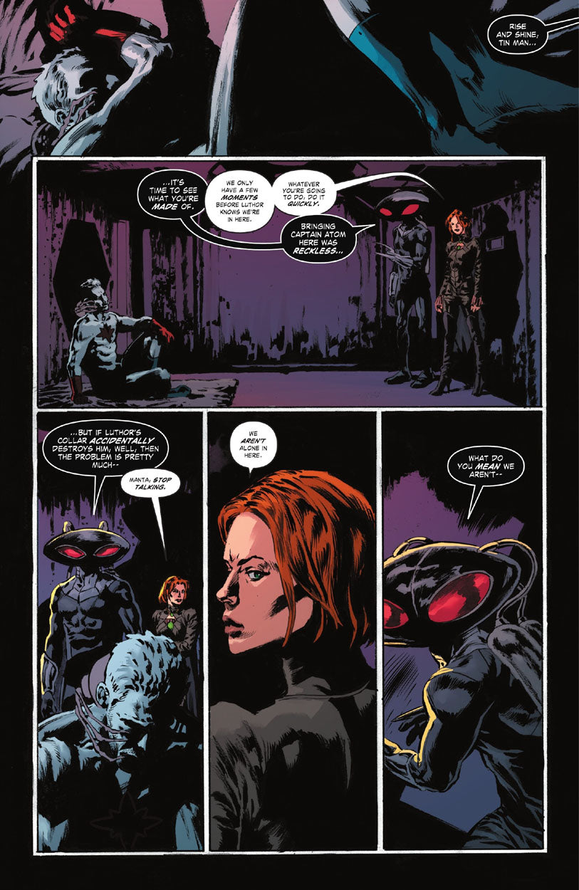 Justice League: The Atom Project #6 p.07 - Black Manta & Pythoness!