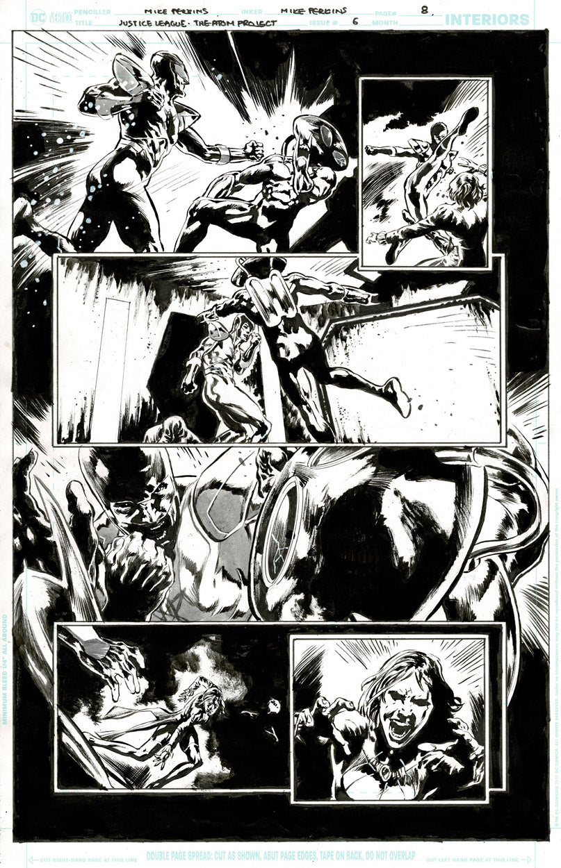 Justice League: The Atom Project #6 p.08 - Black Manta & Pythoness!