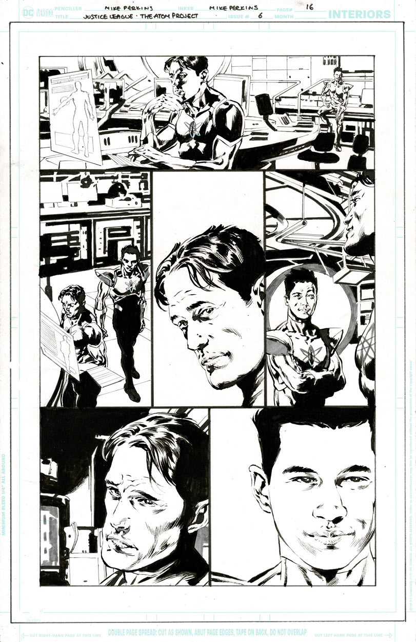 Justice League: The Atom Project #6 p.16 - The Atoms!