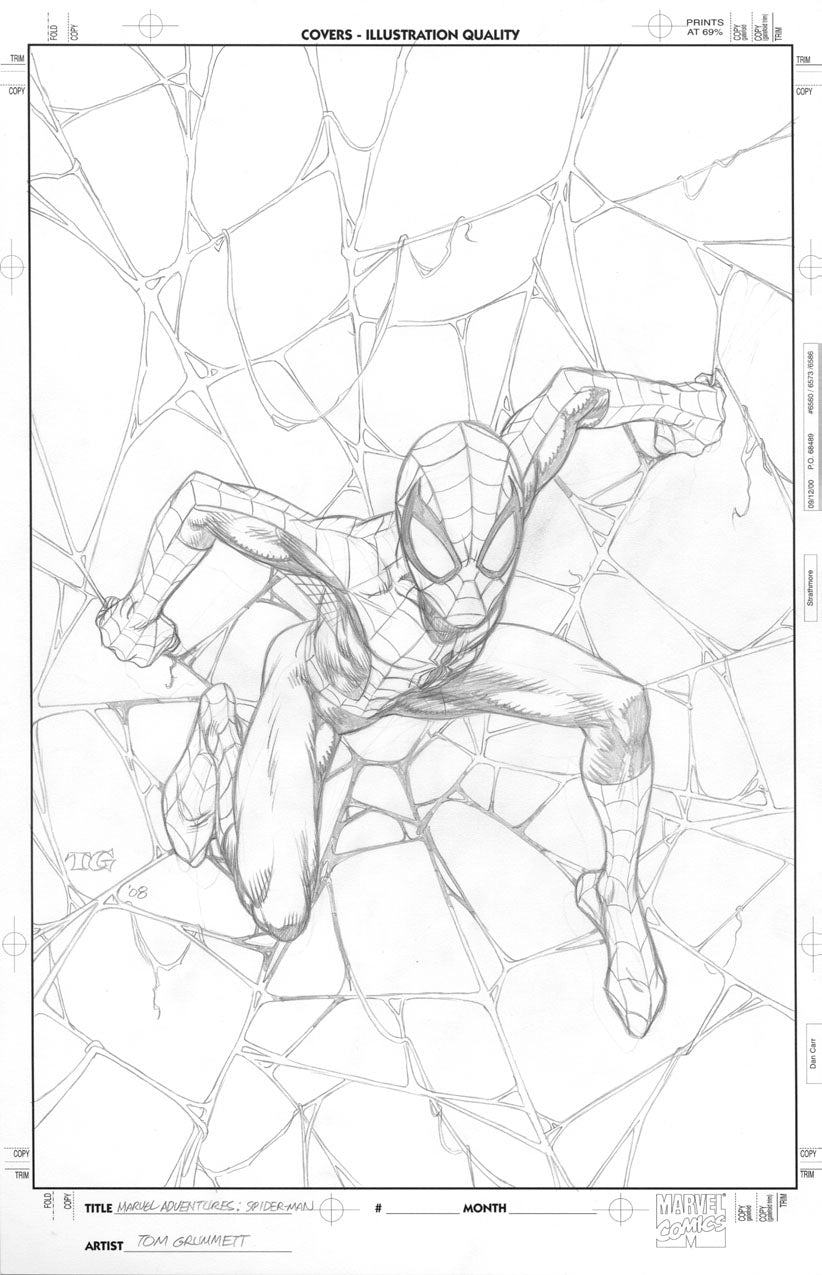 Grummett, Tom - Marvel Adventures: Spider-Man #? Cover!