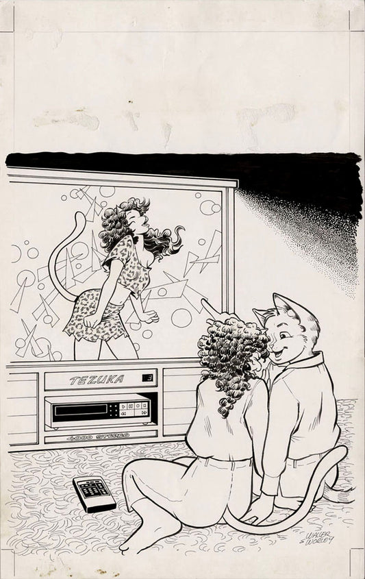 Waller, Reed - Omaha the Cat Dancer #10 Cover!