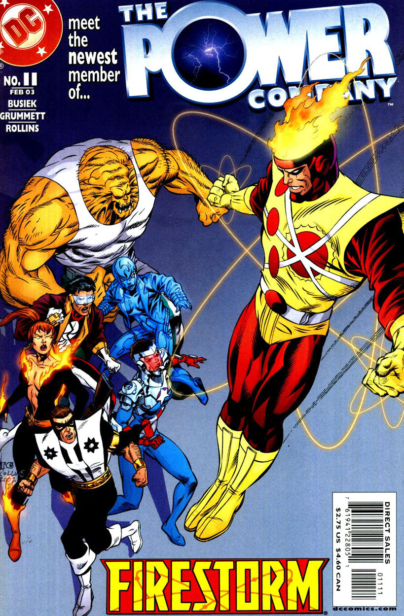 Grummett, Tom - Power Company #11 - Superboy Potential Cover Vote Winner!