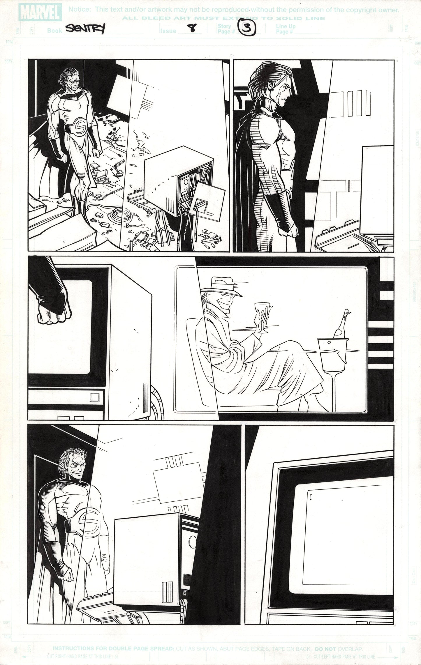 Romita Jr, John - Sentry #8 p.03