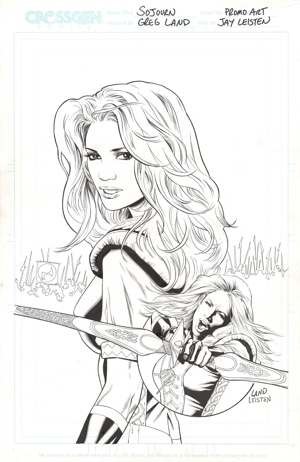 Land, Greg - Sojourn's Arwyn Promo Art!