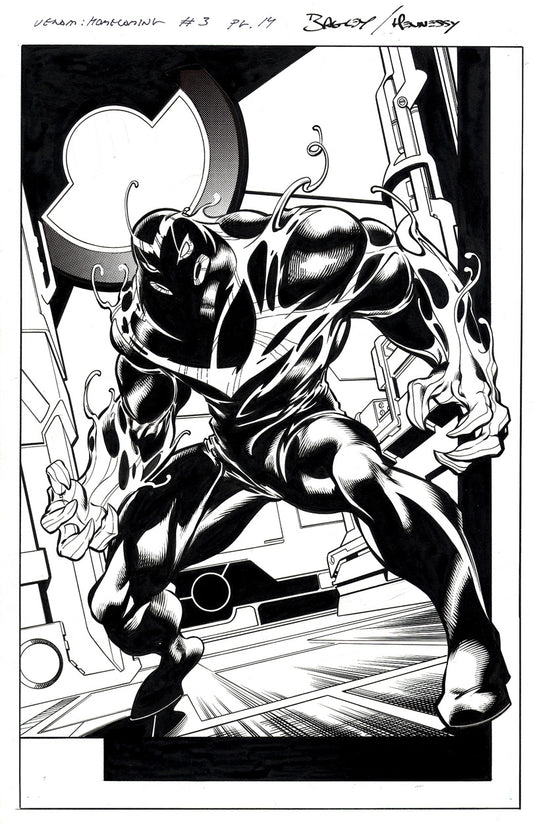 Bagley, Mark - Venom: First Host #3 p.14 - 1st App. of Sleeper!