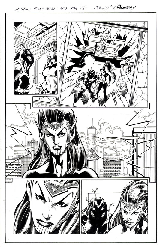 Bagley, Mark - Venom: First Host #3 p.15 - 1st App. of Sleeper!