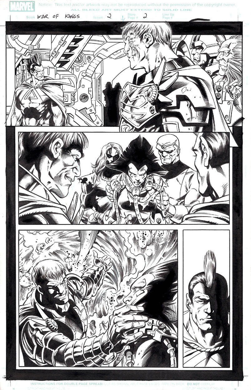 Pelletier, Paul - War of Kings #2 p.02 - Gladiator!