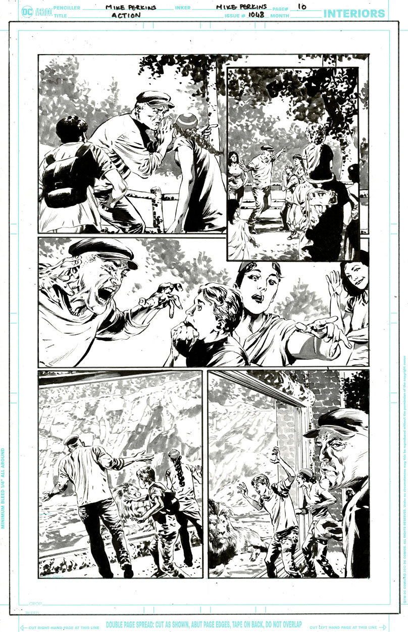 Action Comics #1048 p.10- Fun at the Zoo!