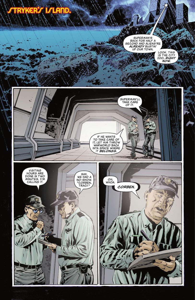 Action Comics #1048 p.21 - Stryker's Island