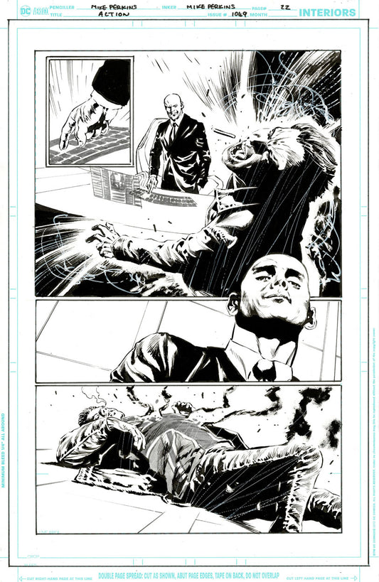 Action Comics #1049 p.22 - Manchester Black!