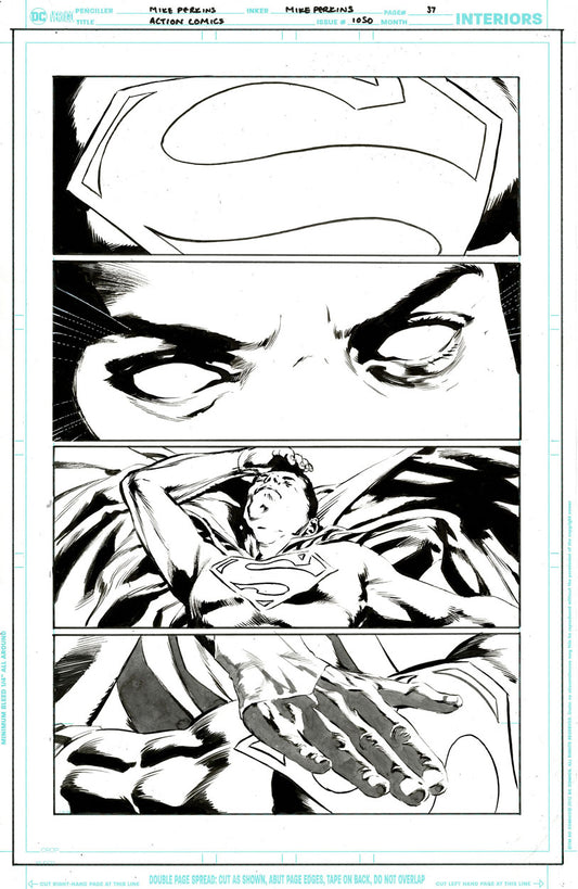 Action Comics #1050 p.37 - Kal-El Dies!?