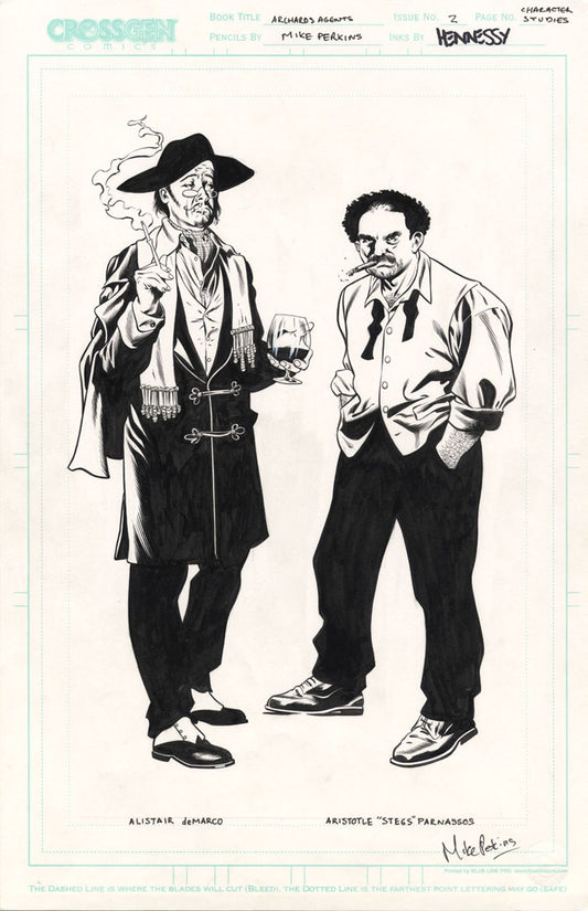 Archard's Agents #1 (2003) - Character Studies 2