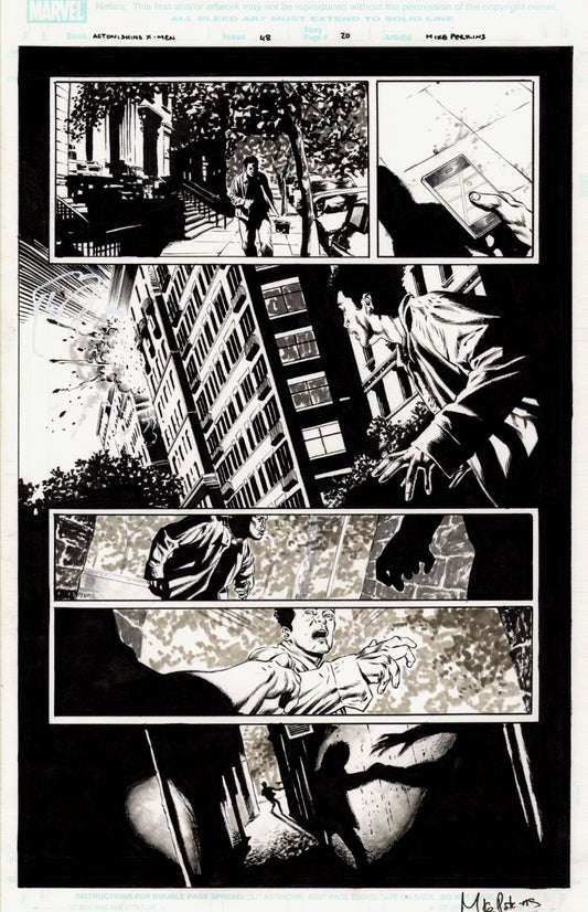 Astonishing X-Men #48 p.20 - Kyle Kidnapped?