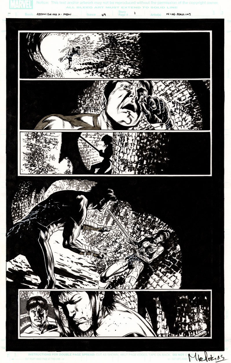 Astonishing X-Men #49 p.01 - Karma Mortally Wounded!?
