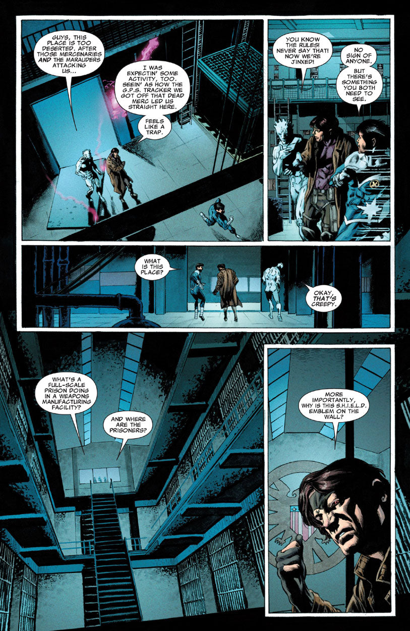 Astonishing X-Men #50 p.02 - Gambit, Iceman & Northstar!