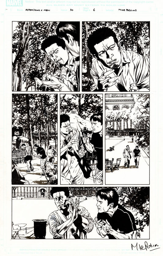 Astonishing X-Men #50 p.06 - Trying to Propose!