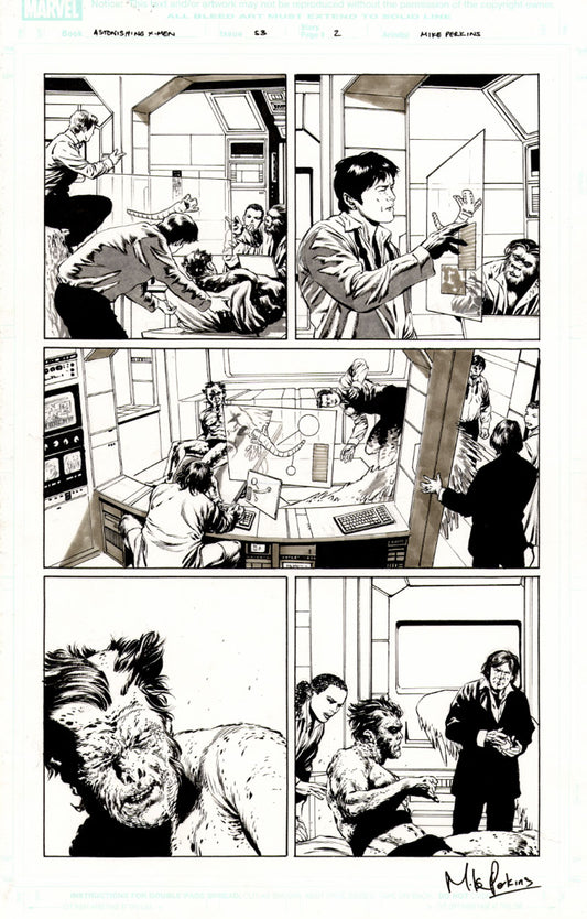 Astonishing X-Men #53 p.02 - Wolverine Regenerates!