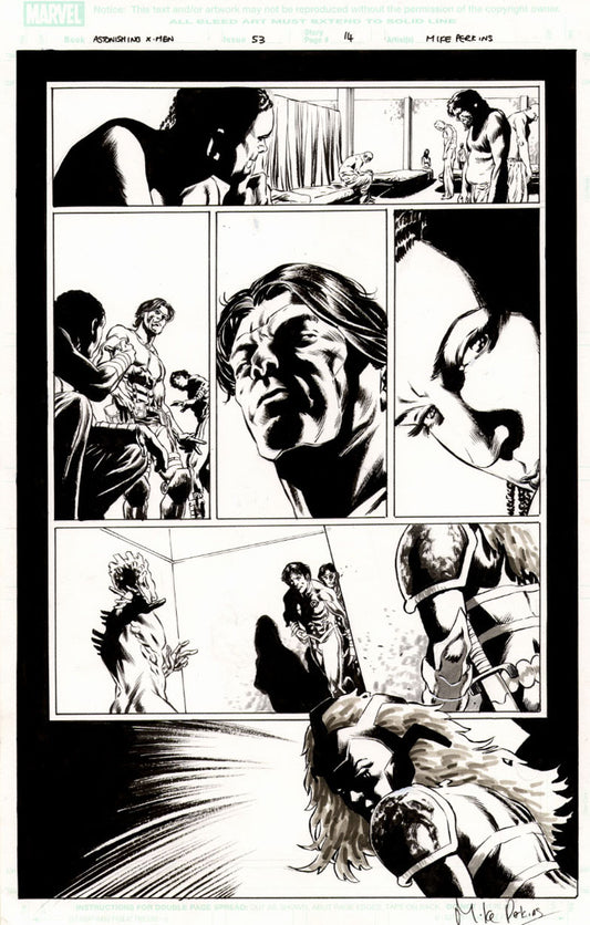 Astonishing X-Men #53 p.14 - Gambit & Warbird!