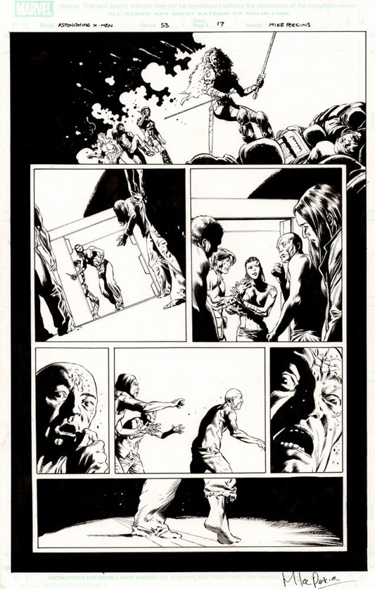 Astonishing X-Men #53 p.17 - Warbird & Gambit!