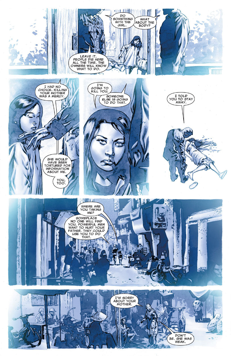 Astonishing X-Men #55 p.02 - Karma Origin!