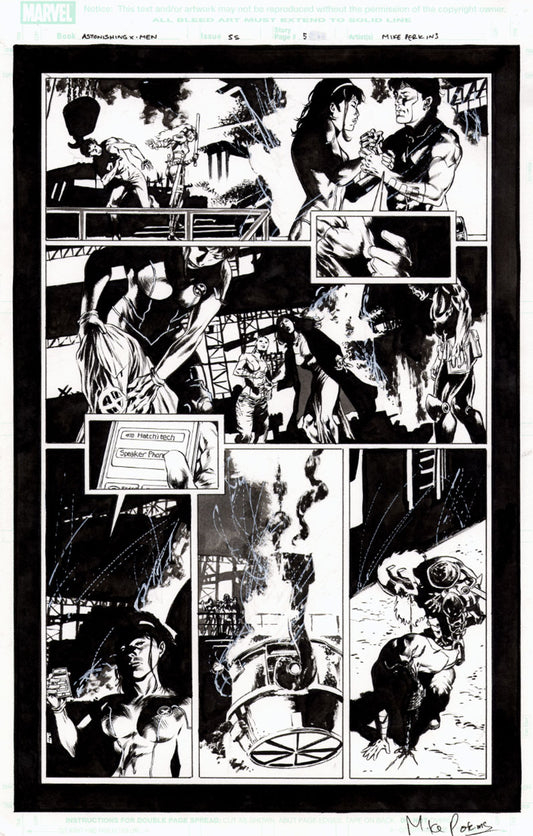 Astonishing X-Men #55 p.05 - Warbird & Karma!