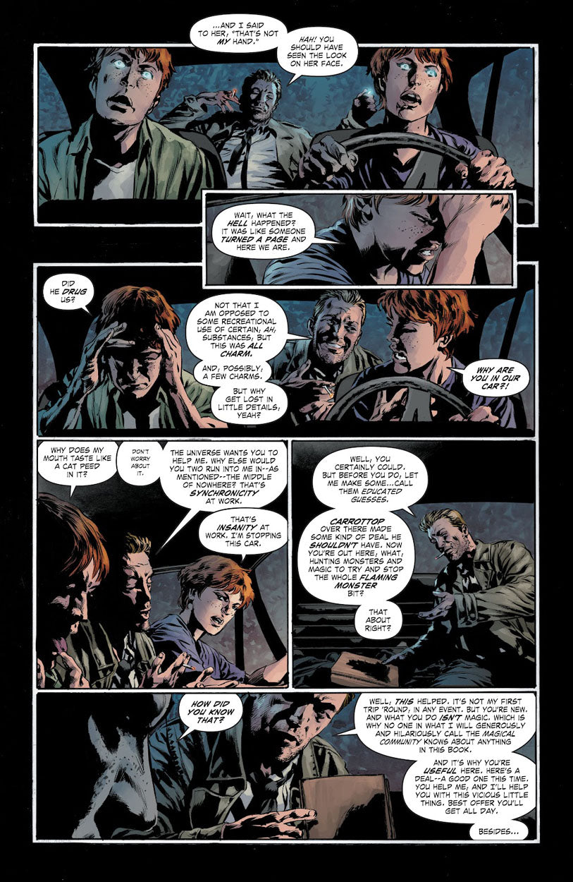 Curse of Brimstone Annual #1 p.06 - Constantine!