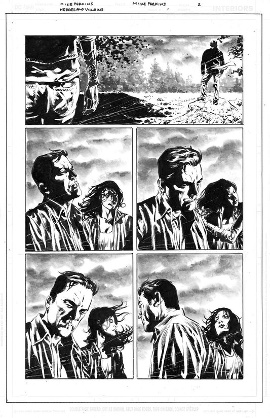 Superman: Heroes #1 p.17 - Bruce & Diana!