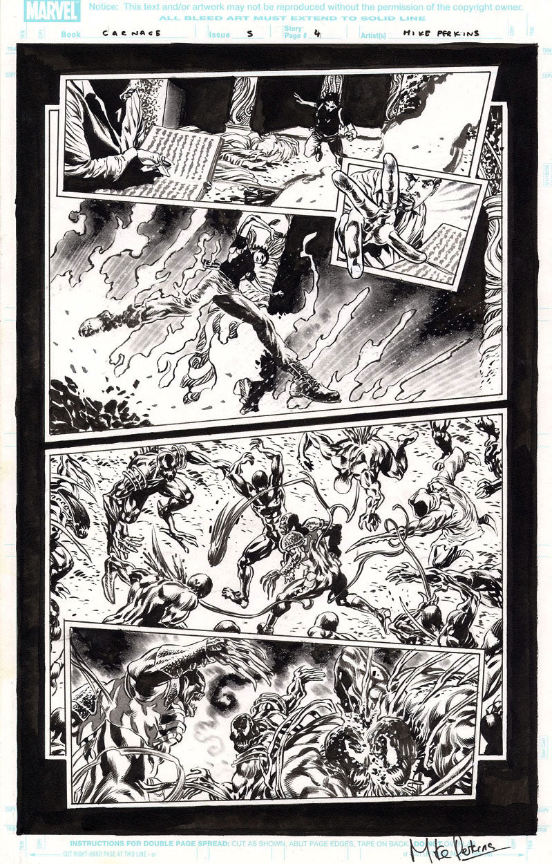 Carnage #5 p.04 - Toxin & Carnage Action!