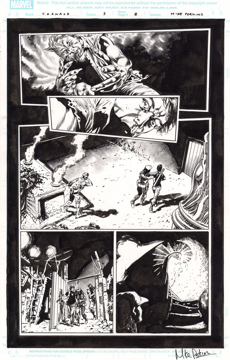 Carnage #5 p.08 - Man-Wolf!