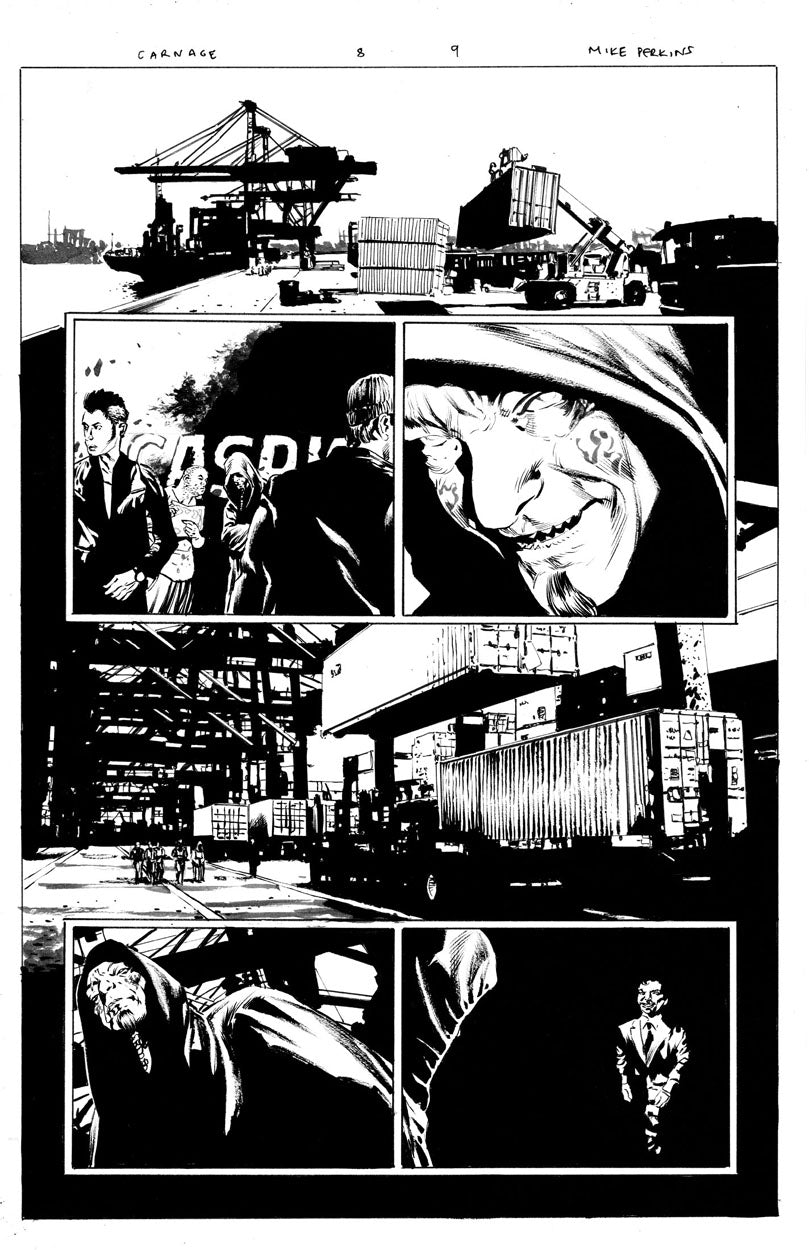 Carnage #8 p.09 - Creepy Characters Abound!