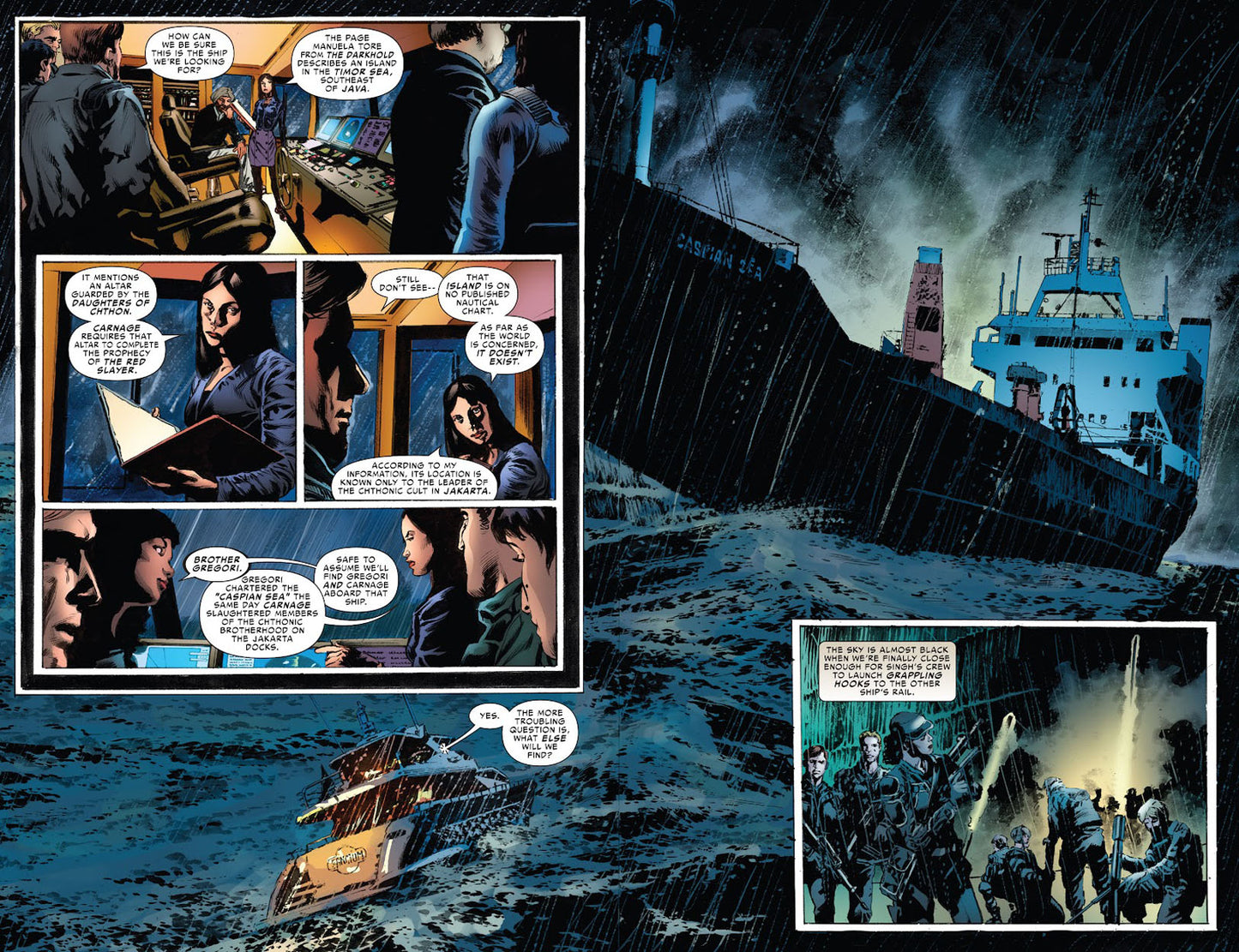 Carnage #9 p.06 & 07 - Double Page Spread!