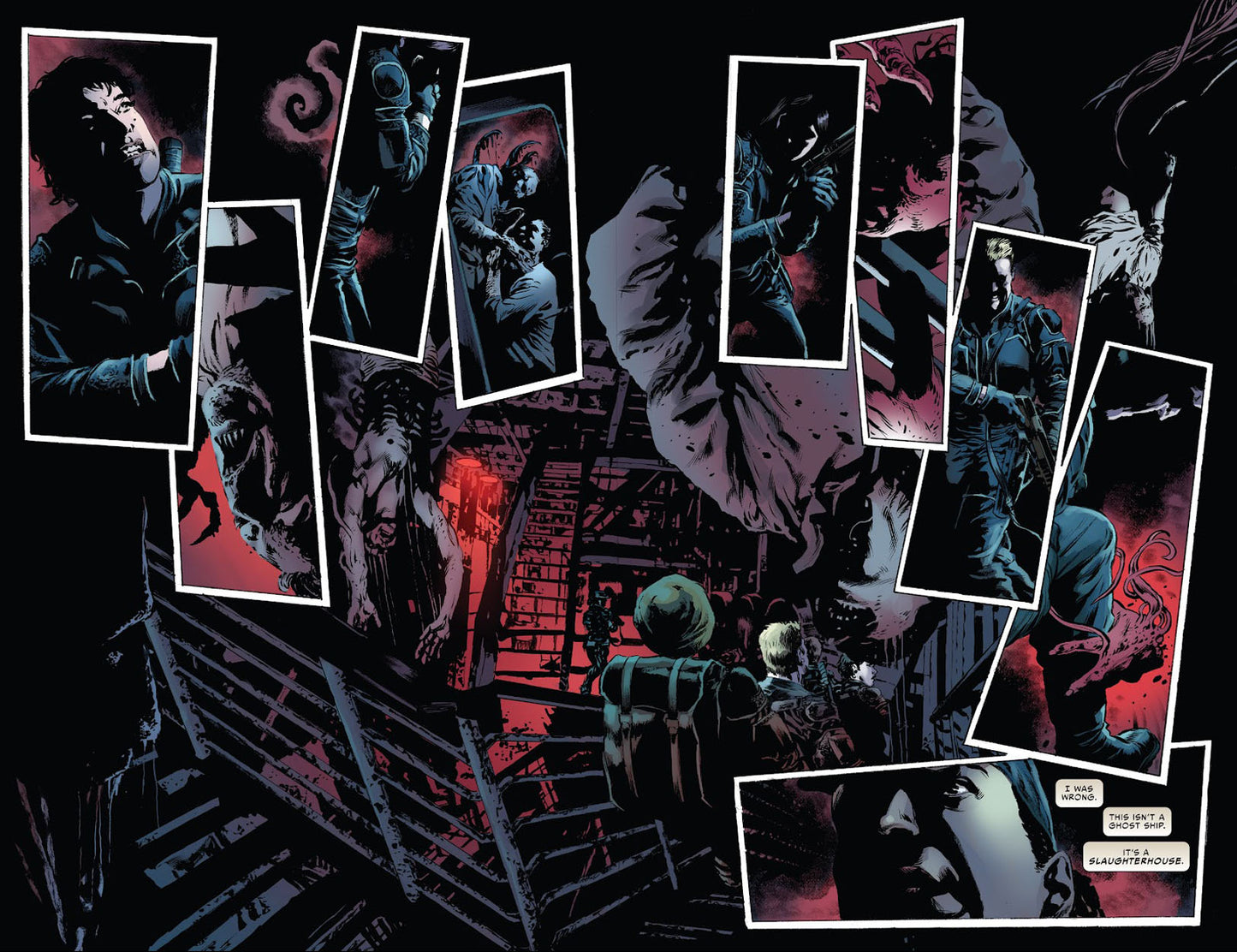 Carnage #9 p.12 & 13 - Double Page Splash!