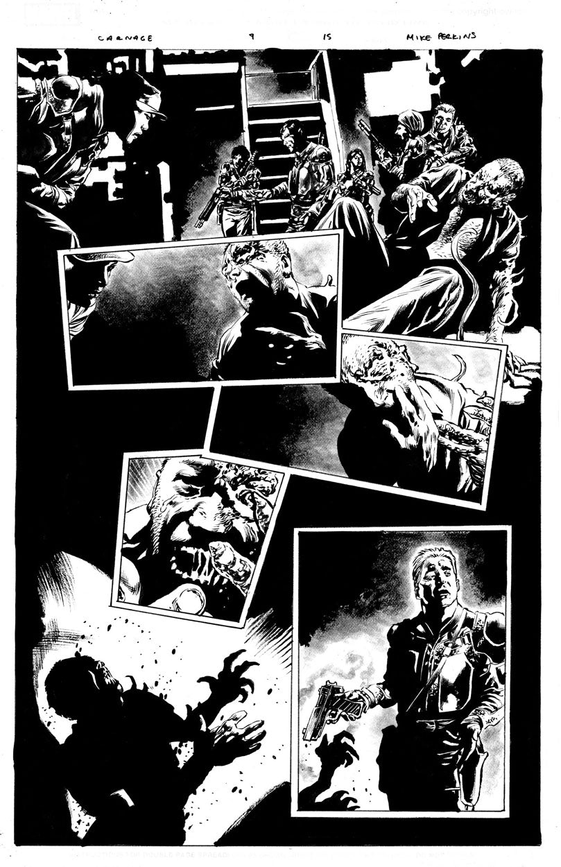 Carnage #9 p.15 - Creepy Action!