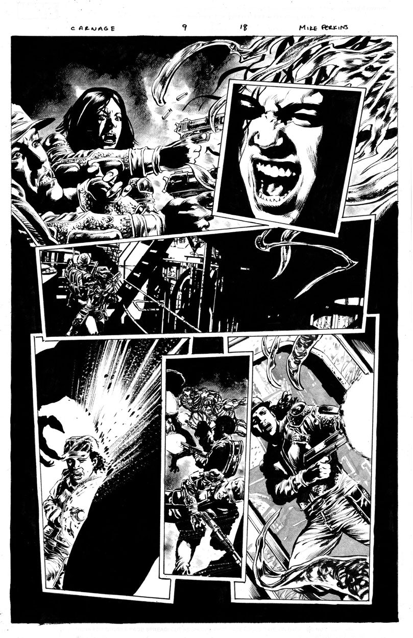 Carnage #9 p.18 - Symbiote Action!