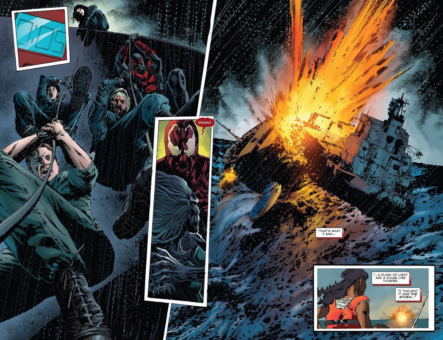 Carnage #10 p.18 & 19 - Toxin Double Page Splash!