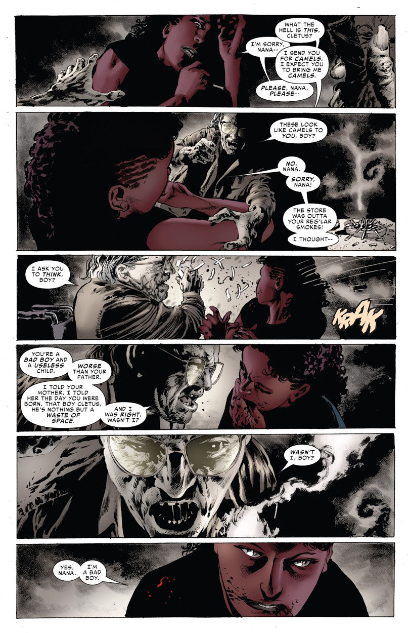 Carnage #12 p.06 - Cletus' Nana is Scary!