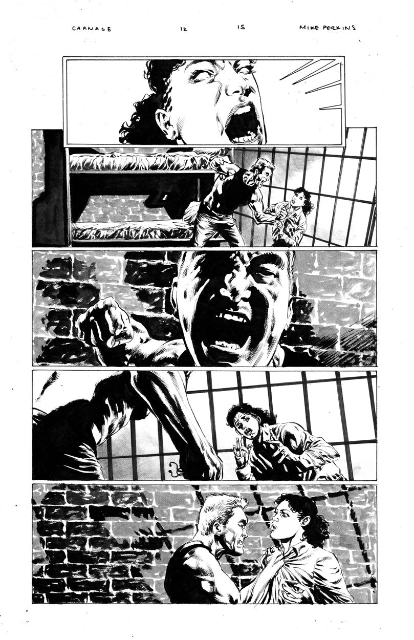 Carnage #12 p.15 - Brock About to Get Violent!