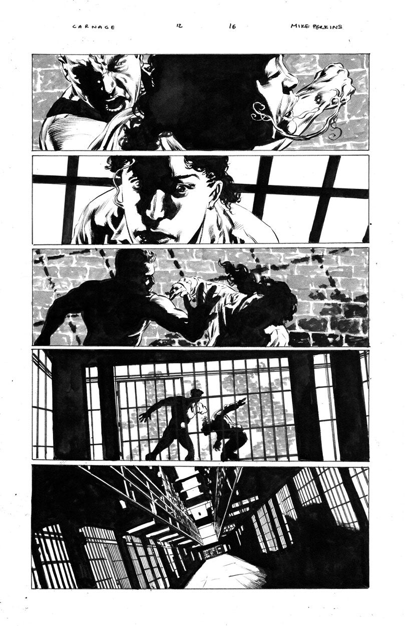 Carnage #12 p.16 - Brock Gets Violent!