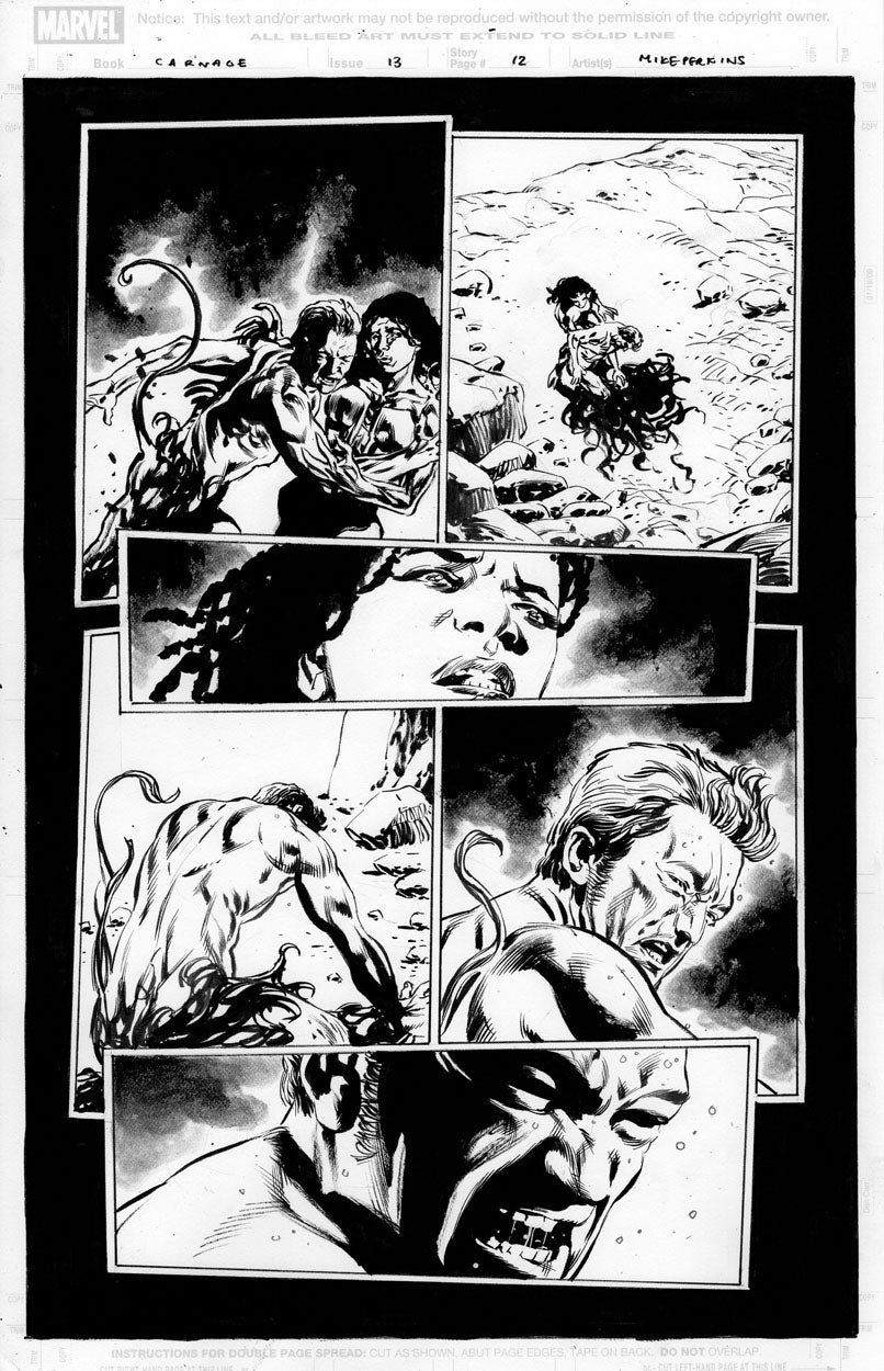 Carnage #13 p.12 - Mid-Transformation!