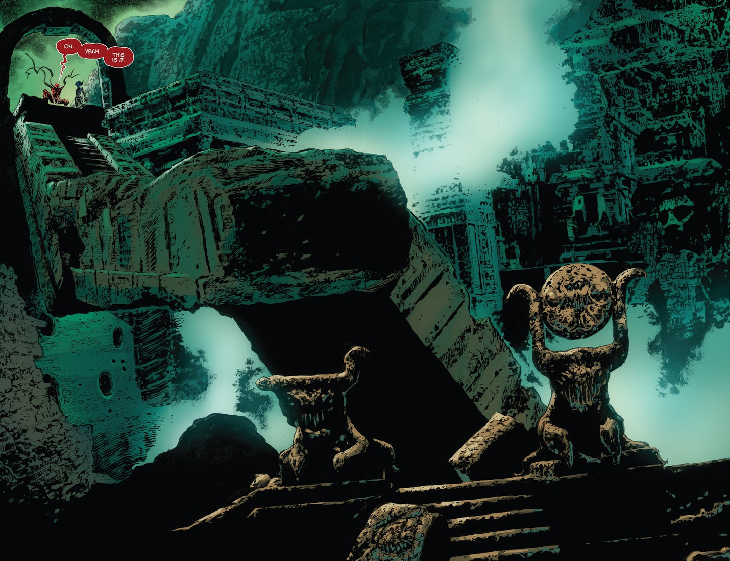 Carnage #13 p.18 & 19 - Double Page Splash!