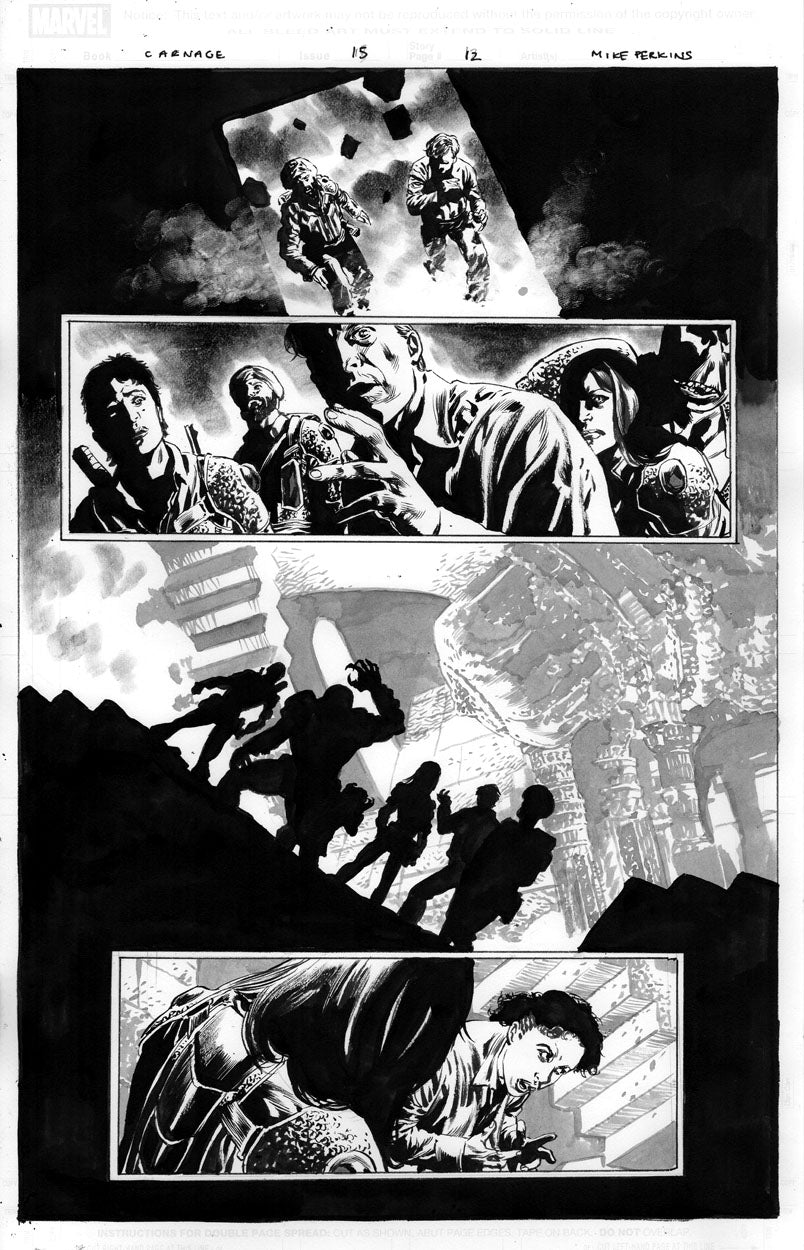 Carnage #15 p.12 - Stunning Chiaroscuro!