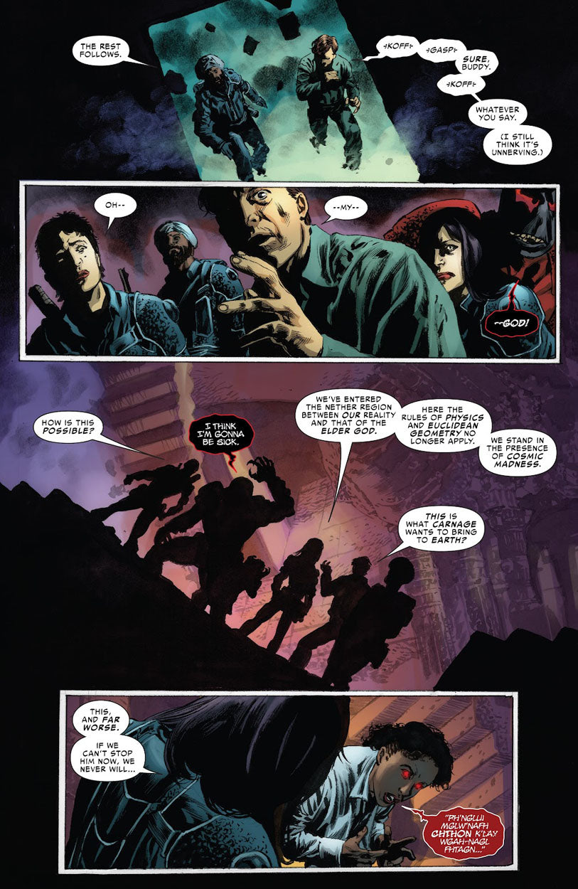 Carnage #15 p.12 - Stunning Chiaroscuro!