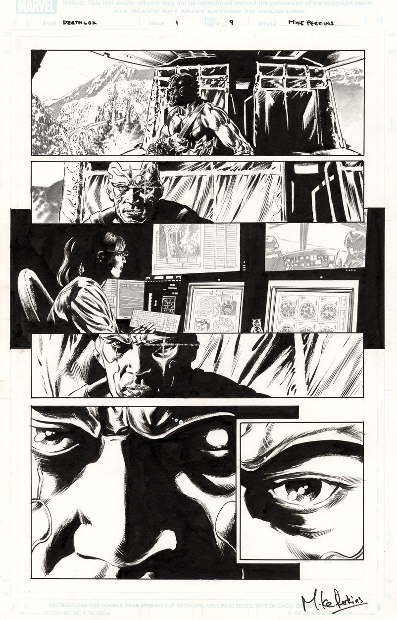 Deathlok #1 p.09 - Nice Deathlok Images!